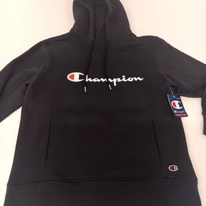 Champion Men's Super Fleece Hoodie w/ Face Mask - Navy